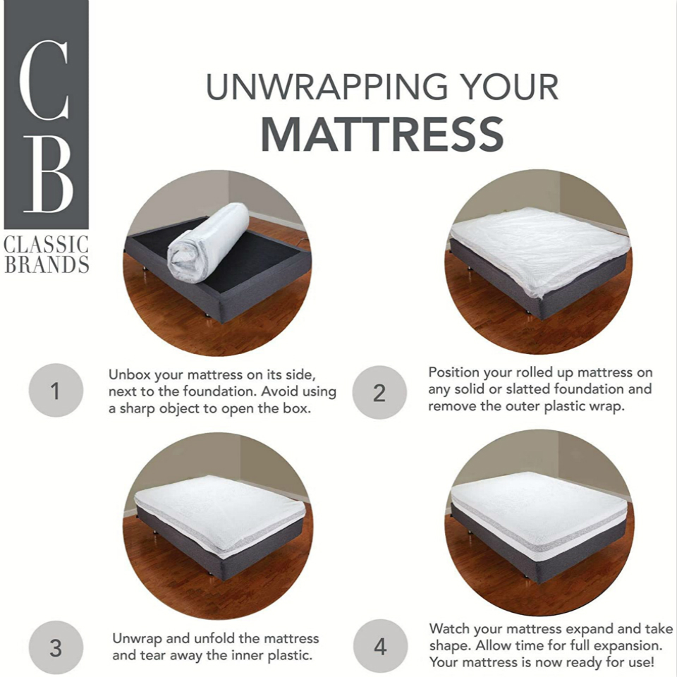 classic brands llc mattress