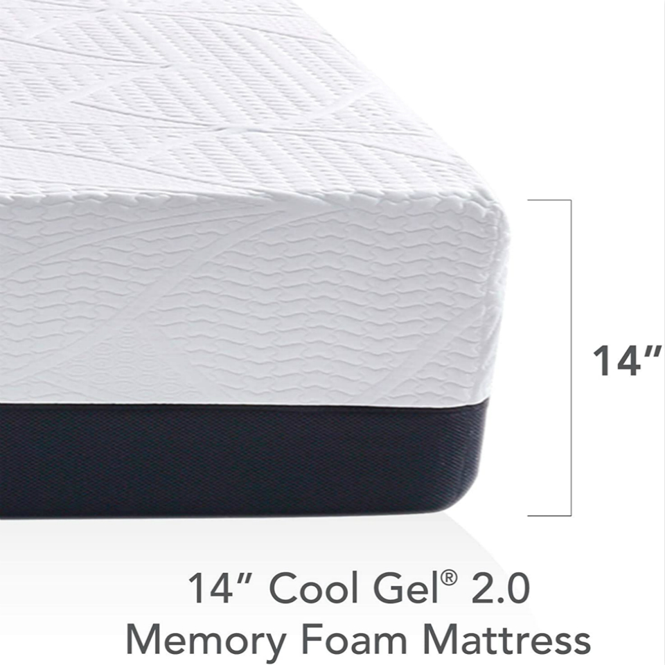 classic brands foam mattress